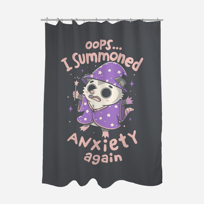 I Summoned Anxiety Again-None-Polyester-Shower Curtain-koalastudio