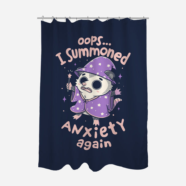 I Summoned Anxiety Again-None-Polyester-Shower Curtain-koalastudio
