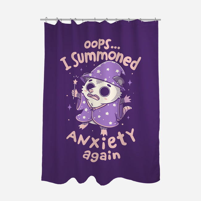 I Summoned Anxiety Again-None-Polyester-Shower Curtain-koalastudio