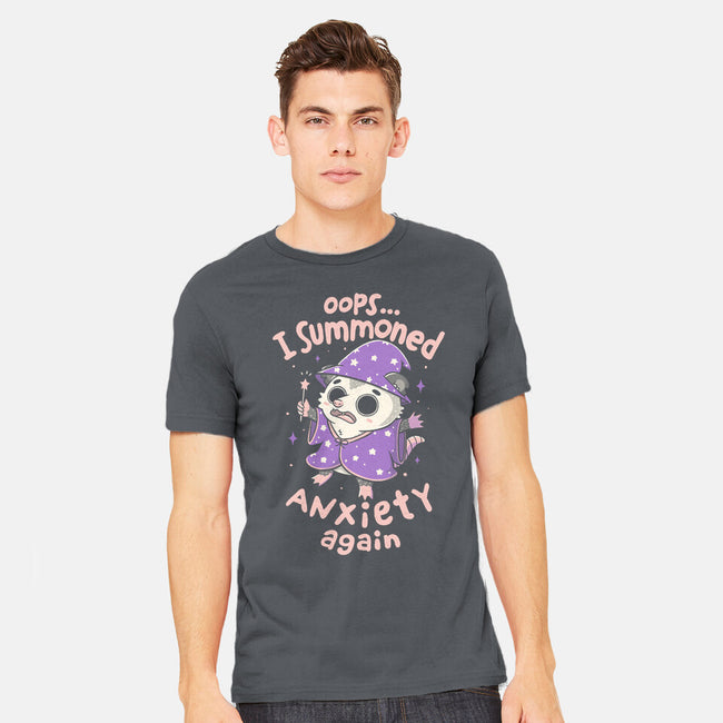 I Summoned Anxiety Again-Mens-Heavyweight-Tee-koalastudio