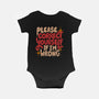 Correct Yourself If I'm Wrong-Baby-Basic-Onesie-koalastudio