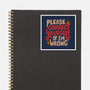 Correct Yourself If I'm Wrong-None-Glossy-Sticker-koalastudio