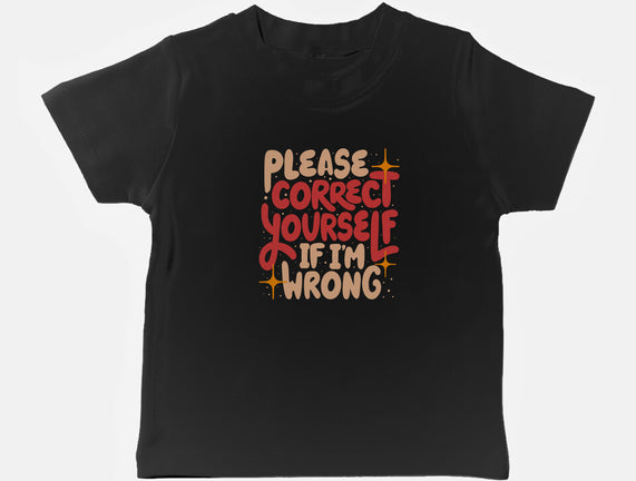 Correct Yourself If I'm Wrong