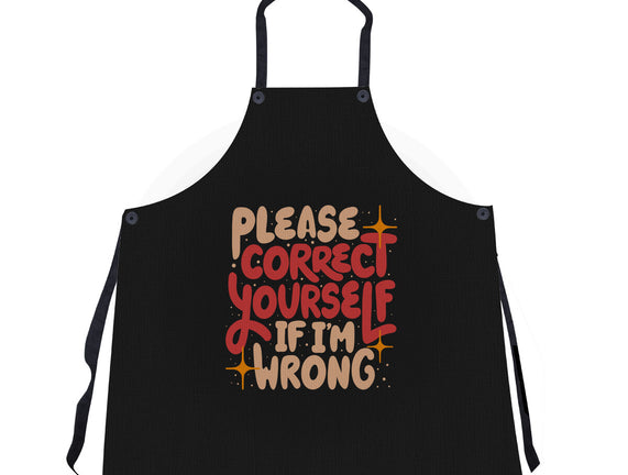 Correct Yourself If I'm Wrong