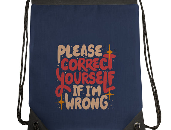 Correct Yourself If I'm Wrong
