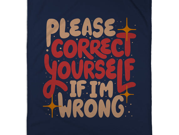 Correct Yourself If I'm Wrong