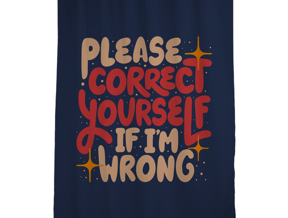 Correct Yourself If I'm Wrong