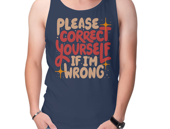 Correct Yourself If I'm Wrong
