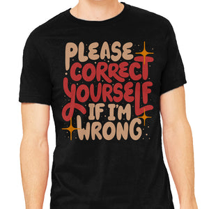 Correct Yourself If I'm Wrong