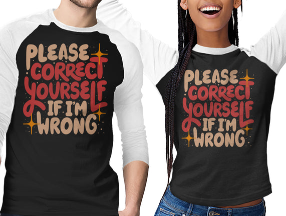 Correct Yourself If I'm Wrong