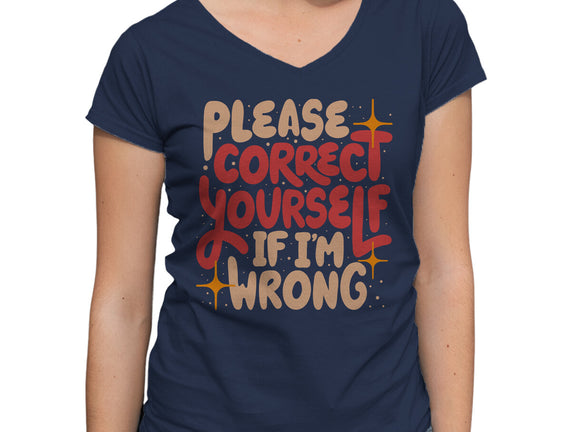Correct Yourself If I'm Wrong