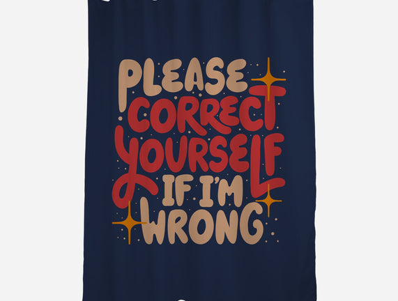 Correct Yourself If I'm Wrong