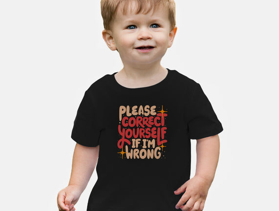 Correct Yourself If I'm Wrong