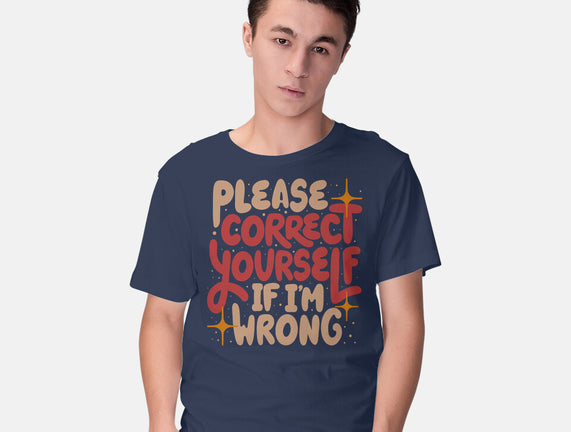 Correct Yourself If I'm Wrong