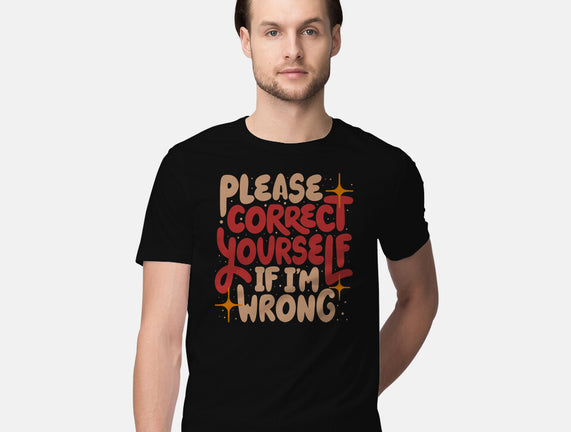 Correct Yourself If I'm Wrong