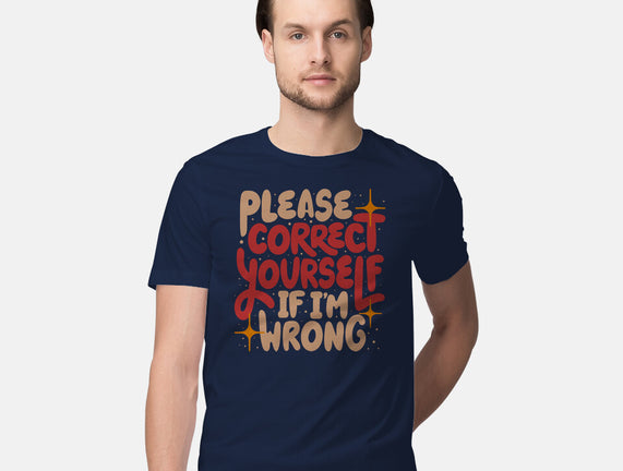 Correct Yourself If I'm Wrong