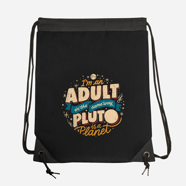 The Same Way Pluto Is A Planet-None-Drawstring-Bag-koalastudio