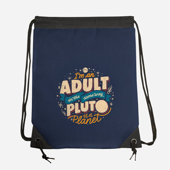 The Same Way Pluto Is A Planet-None-Drawstring-Bag-koalastudio