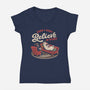 Even I Don’t Believe In Myself-Womens-V-Neck-Tee-eduely