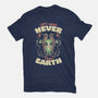 Cats Were Never From Earth-Womens-Fitted-Tee-eduely
