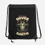 Cats Were Never From Earth-None-Drawstring-Bag-eduely