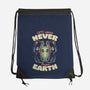 Cats Were Never From Earth-None-Drawstring-Bag-eduely