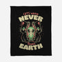 Cats Were Never From Earth-None-Fleece-Blanket-eduely