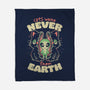 Cats Were Never From Earth-None-Fleece-Blanket-eduely