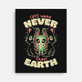 Cats Were Never From Earth-None-Stretched-Canvas-eduely