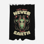 Cats Were Never From Earth-None-Polyester-Shower Curtain-eduely