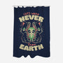 Cats Were Never From Earth-None-Polyester-Shower Curtain-eduely