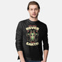 Cats Were Never From Earth-Mens-Long Sleeved-Tee-eduely