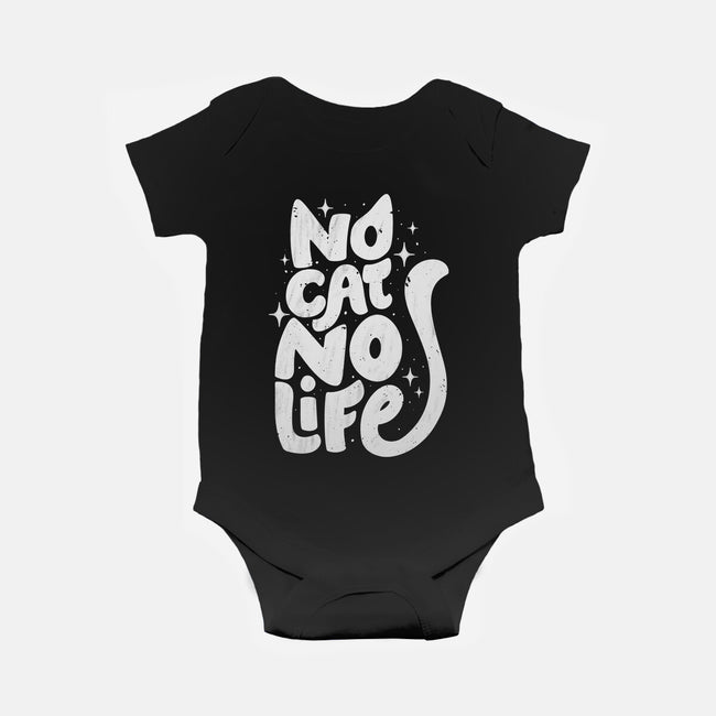 No Cat No Life-Baby-Basic-Onesie-koalastudio
