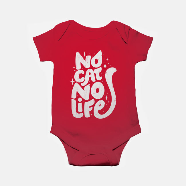 No Cat No Life-Baby-Basic-Onesie-koalastudio