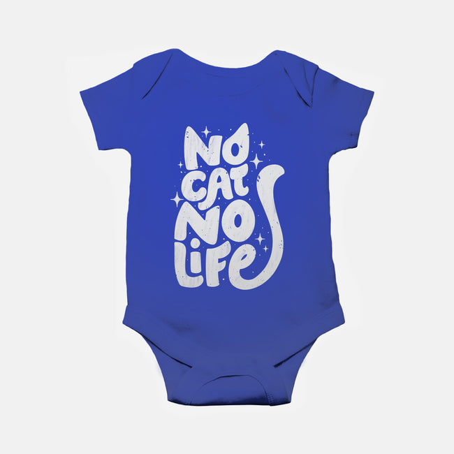 No Cat No Life-Baby-Basic-Onesie-koalastudio