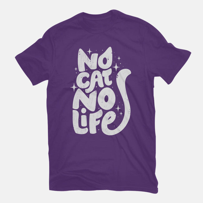 No Cat No Life-Womens-Basic-Tee-koalastudio
