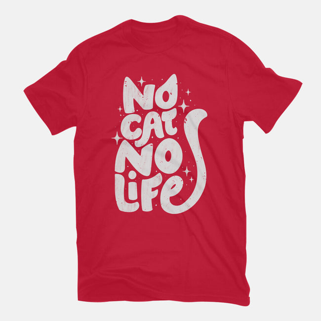 No Cat No Life-Womens-Basic-Tee-koalastudio