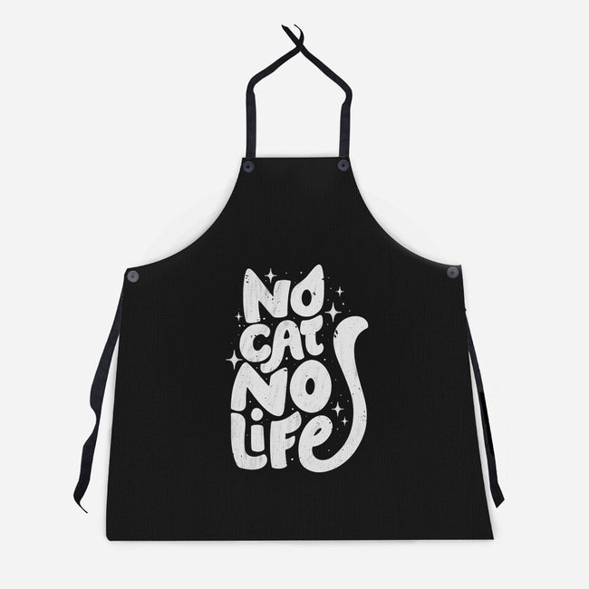 No Cat No Life-Unisex-Kitchen-Apron-koalastudio