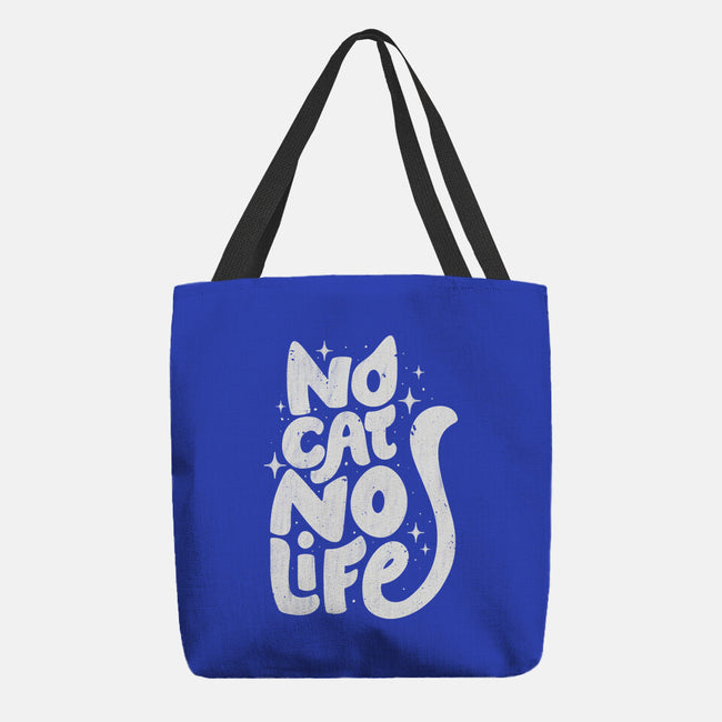 No Cat No Life-None-Basic Tote-Bag-koalastudio
