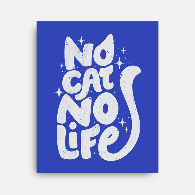 No Cat No Life-None-Stretched-Canvas-koalastudio