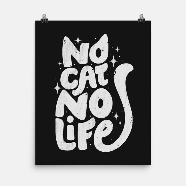 No Cat No Life-None-Matte-Poster-koalastudio