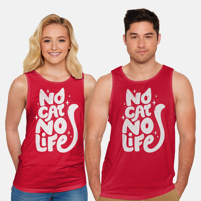 No Cat No Life-Unisex-Basic-Tank-koalastudio