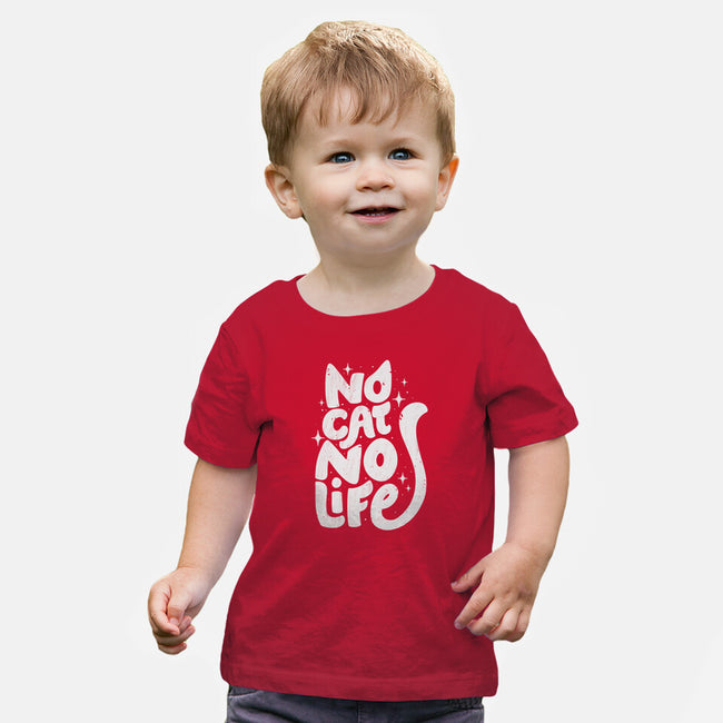 No Cat No Life-Baby-Basic-Tee-koalastudio
