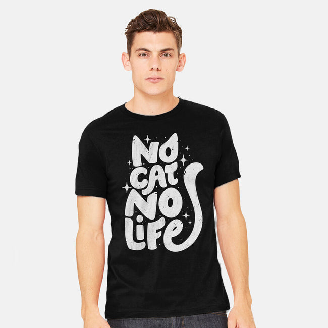 No Cat No Life-Mens-Heavyweight-Tee-koalastudio