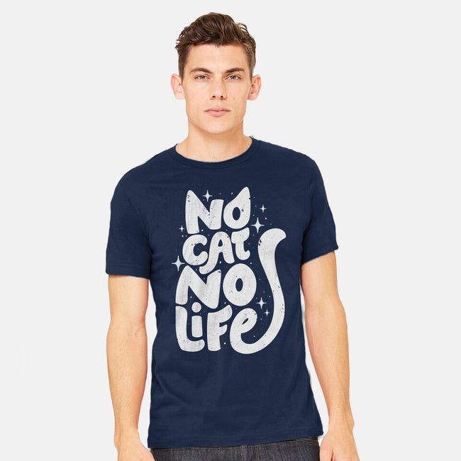 No Cat No Life-Mens-Heavyweight-Tee-koalastudio