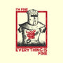 I'm Fine Everything Is Fine-None-Matte-Poster-piercek26