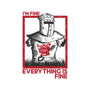 I'm Fine Everything Is Fine-None-Matte-Poster-piercek26