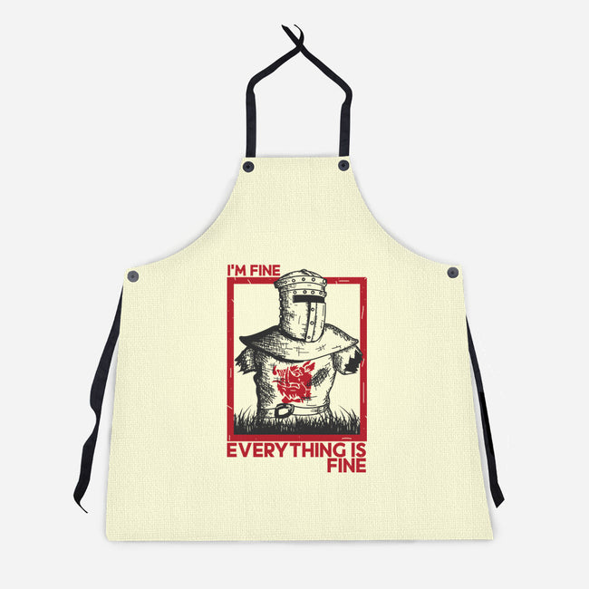 I'm Fine Everything Is Fine-Unisex-Kitchen-Apron-piercek26