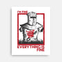 I'm Fine Everything Is Fine-None-Stretched-Canvas-piercek26