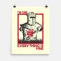 I'm Fine Everything Is Fine-None-Matte-Poster-piercek26